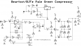 通販企業 / Fx BearFoot Pale Compressor Green エフェクター