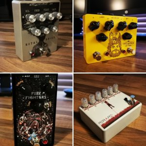 My finished pedals
